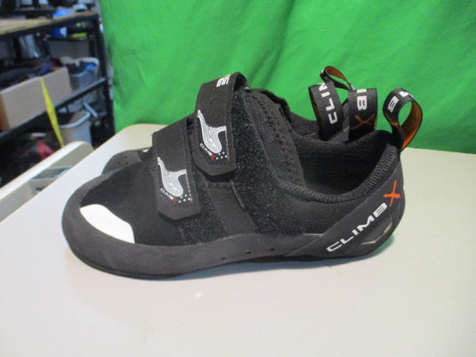Used Climb X Rave Strap Size 4 Climbing Shoes