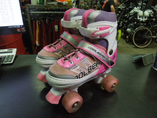 Used CoolBear C-Luo Adjustable Girls Roller Skates Size Medium