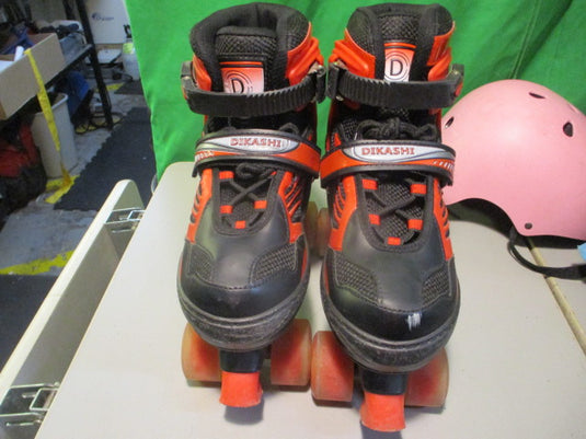 Used Dikashi Size Large Quad Roller Skates