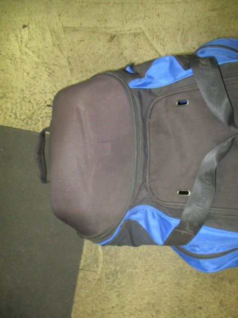 Load image into Gallery viewer, Used Mizuno Samurai Catcher's Wheel Bag in Blue
