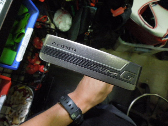 Used PING Anser Sigma G Right Hand Putter with PING Pistol Thick Grip