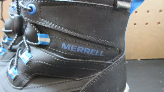 Load image into Gallery viewer, Used Merrell Water Proof Winter Boots - Youth Size 13 - Black
