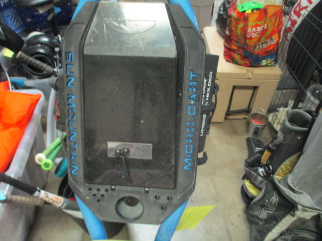 Load image into Gallery viewer, Used Sun Mountain Micro cart 3 Wheeled Push Golf Cart
