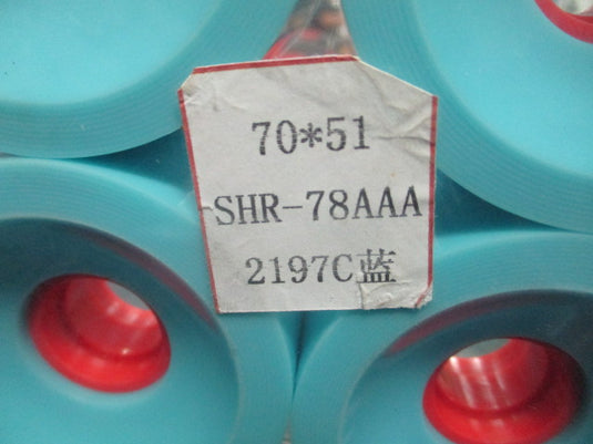Light Blue 78A Longboard SKATEBOARD WHEELS set of 4