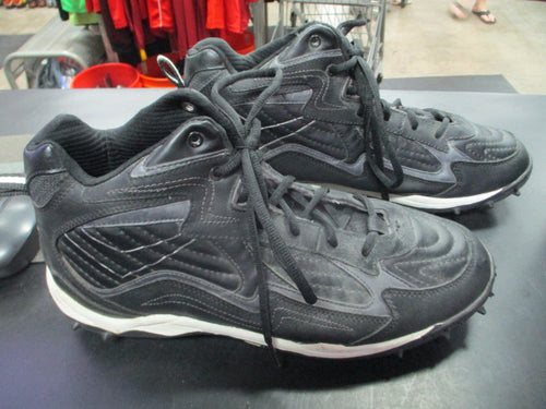 Used Pony Black Football Cleats Size 11.5