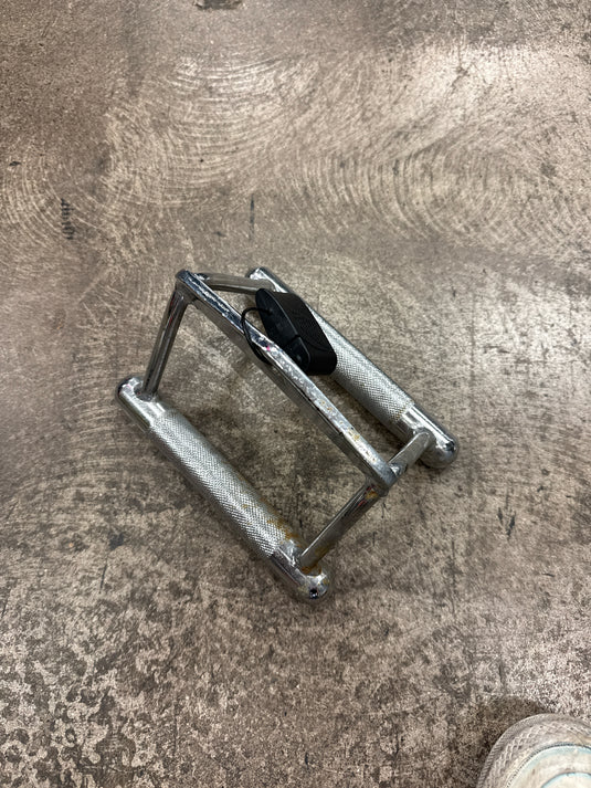 Used Double D V Shape Close Grip Cable Machine Attachment