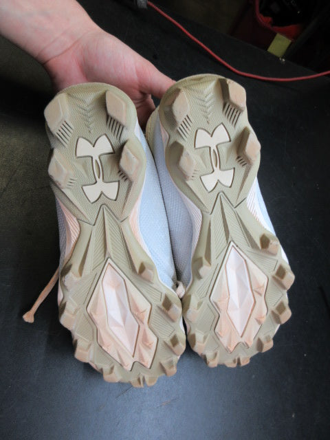 Used Under Armour Spotlight Franchise RM 2.0 Jr. Football Cleats - Size Youth 3
