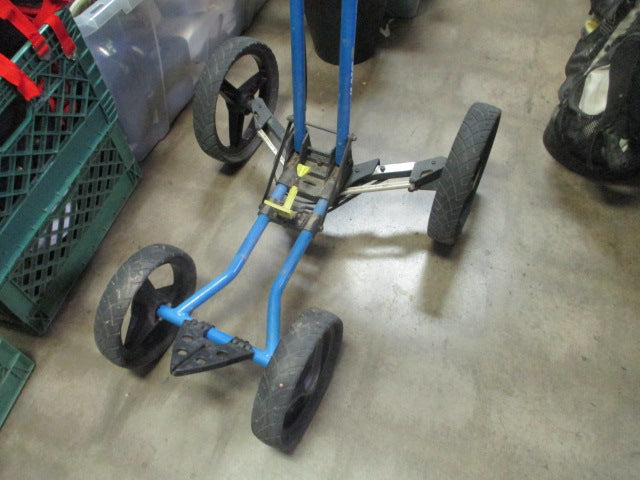 Load image into Gallery viewer, Used Sun Mountain Micro cart 3 Wheeled Push Golf Cart
