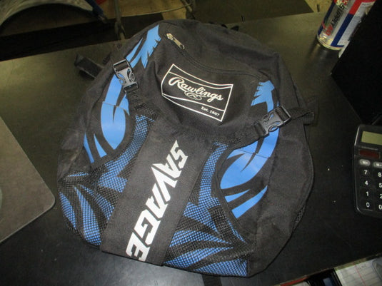 Used Rawlings Savage Baseball Backpack Bag