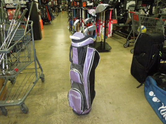 Used Top Flite Nitro Blaster Ladies 8pc Right Hand Golf Set and Bag