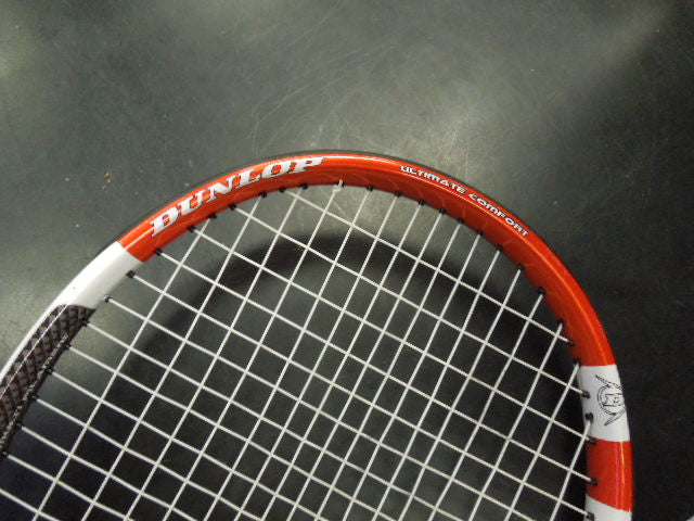 Load image into Gallery viewer, Used Dunlop 6Hundred Orange Tennis Racquet 27" with Branded Carry Bag
