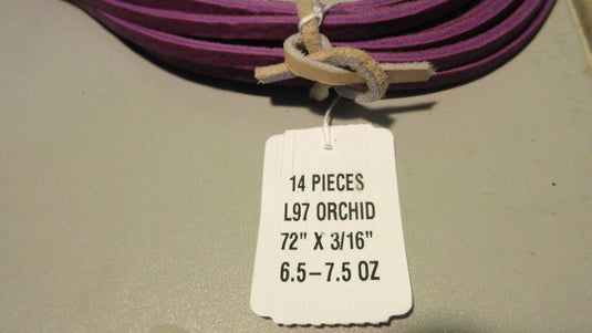 American Leather Orchid Glove Lace 3/16 x 72