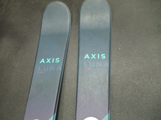 Used Axis Luna 100cm Downhill Skis W/ JRS Bindings