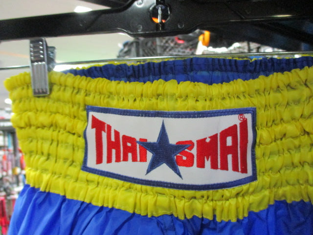 Load image into Gallery viewer, Used Thai Smai Muay Thai Boxing Shorts Size XL
