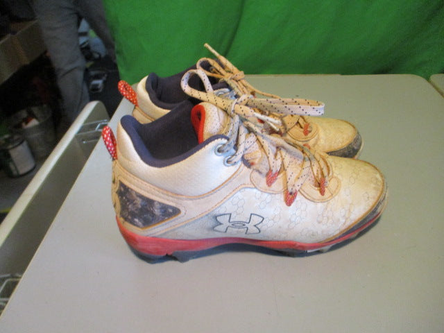 Load image into Gallery viewer, Used Under Armour Size Youth 2.5 Baseball Cleats
