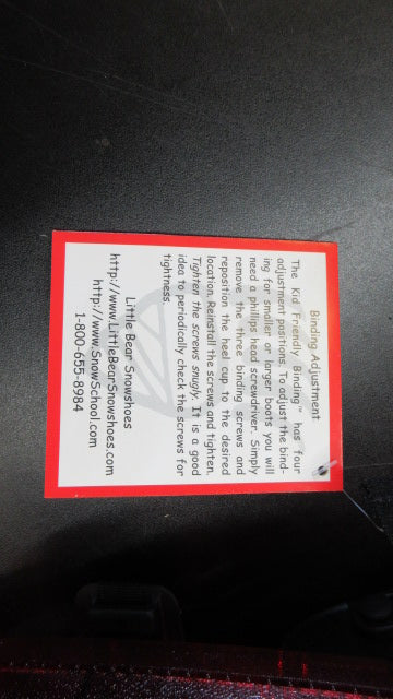 Little Bear Snow Shoes - Youth