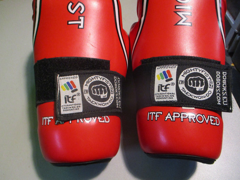 Load image into Gallery viewer, Used Mighty Fist IFT Approved Medium Sparring Boxing Gloves
