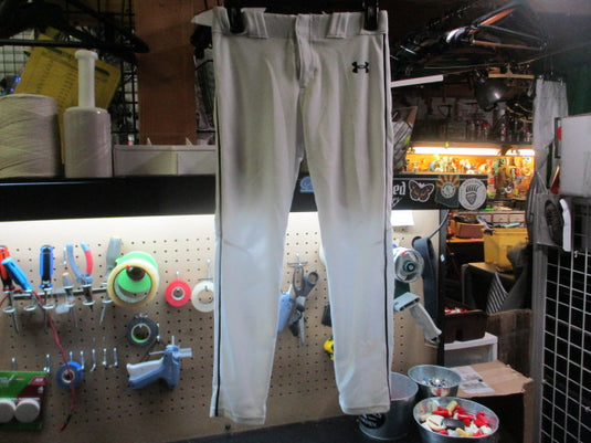 Used Under Armour Open Bottom Baseball Pants - Size Youth Medium