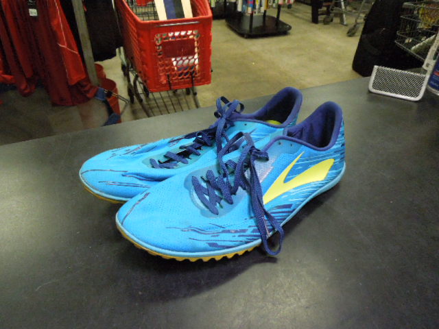 Load image into Gallery viewer, Used Brooks Mach 18 Cross Country Race Shoes Size 12
