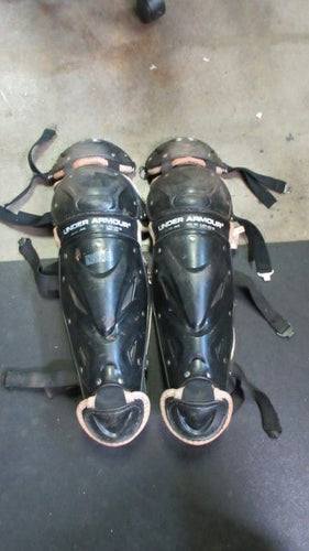 Used Under Armour UALG2-JRVS Catcher's Shin Guards Size Junior