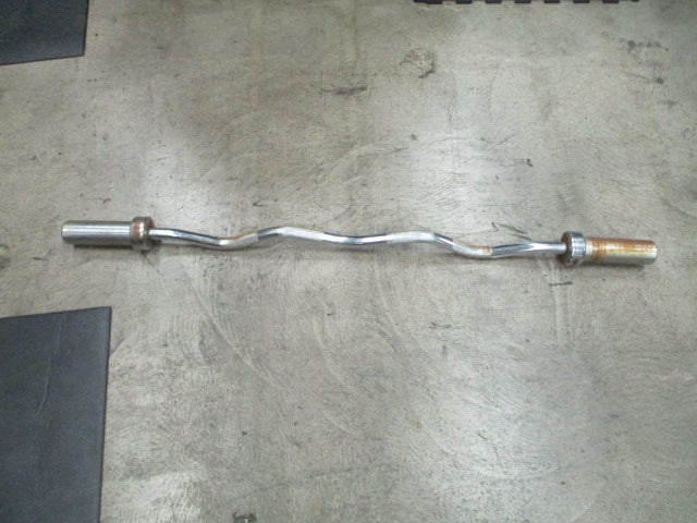 Load image into Gallery viewer, Used 15LB Olympic Curl Bar
