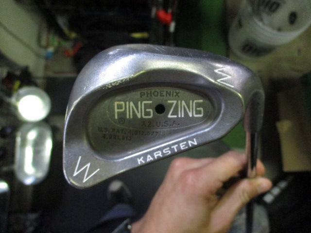 Load image into Gallery viewer, Used PING Zing Black Dot Karsten Right Hand 7 pc Iron Set 3-5 7-9i, W
