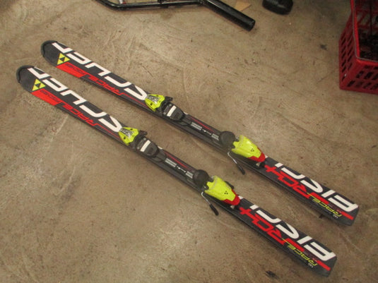 Used Fischer Race 140cm Skis w/ FD7 Bindings