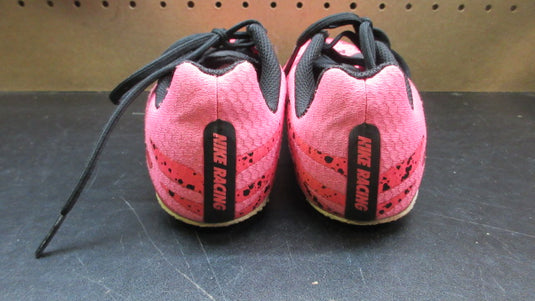 Used Nike Zoom Rival S 9 Paint Splatter Pink Blast Track Shoes - Size 5