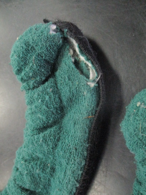 Used Green Hockey Skate Guards (Has Rip)
