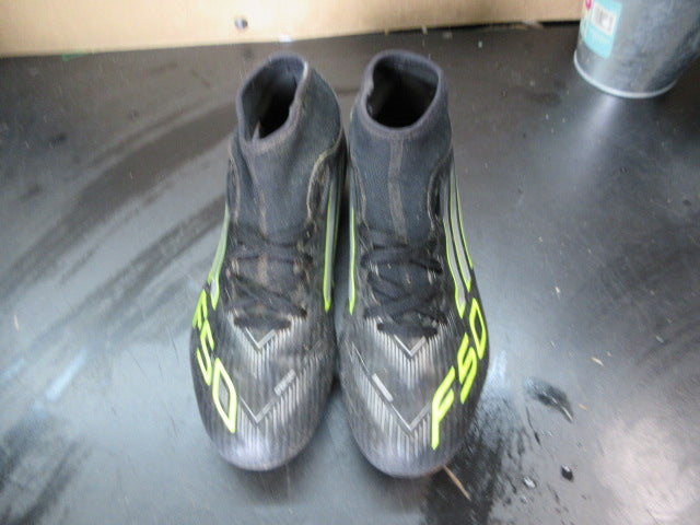 Load image into Gallery viewer, Used Adidas F50 Club Mid Firm Soccer Cleats - Size 6
