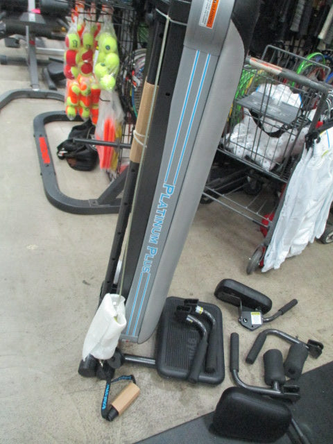 TOTAL GYM Platinum Plus Built out of box (Never Used)