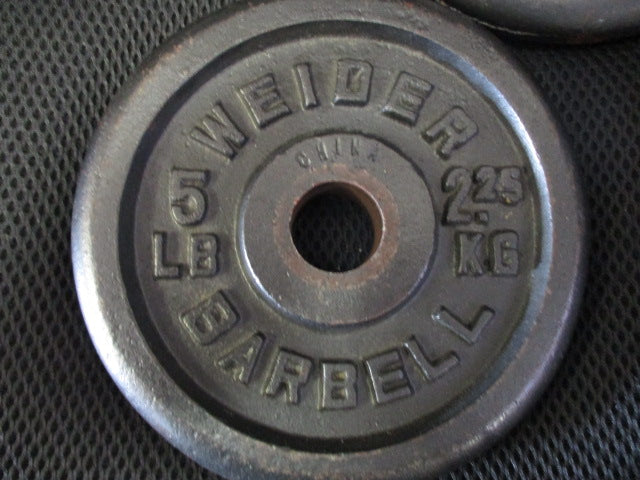 Load image into Gallery viewer, Used Weider 5LB Weight Plate
