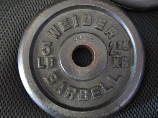 Used Weider 5LB Weight Plate