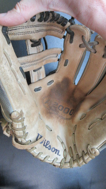 Used Wilson A2000 SuperSkin 11.75" Fastpitch Softball Glove - RHT