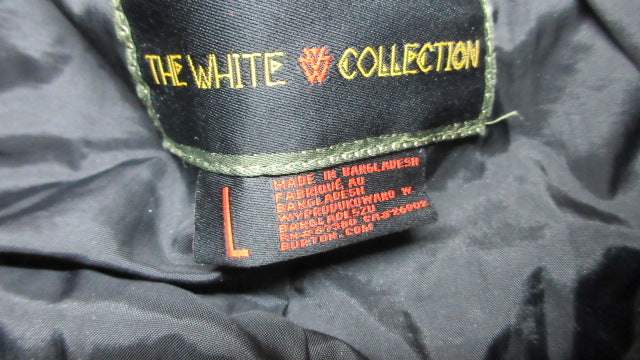 Load image into Gallery viewer, Used Burton The White Collection Smuggler Snowboarding Pants - Size Large
