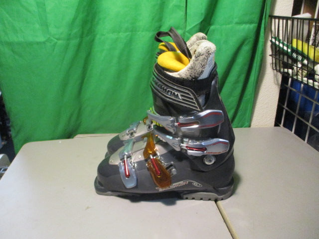 Load image into Gallery viewer, Used Salomon Irony 7.5 Size 8 (25.5) Downhill Ski Boots
