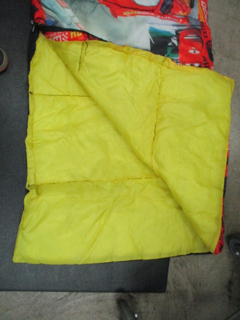 Used Disney Cars Camping Sleeping Bag Age 4+