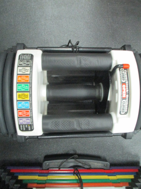 Load image into Gallery viewer, Used PowerBlock 90lb Adjustable Urethane Dumbbell Set
