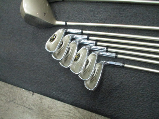 Used Tour Eagle Ladies Iron and Wood Set 9-6 Iron-1,3,5 Wood- Hybrid RHT