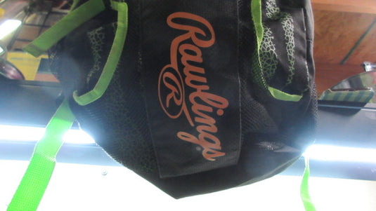 Used Rawlings Baseball Bat Bag - Black