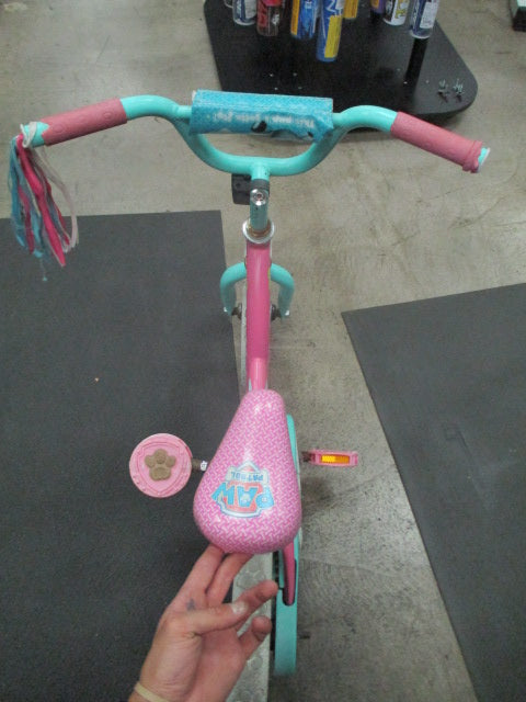 Used Paw Patrol Bicyle With Reverse Braking 12" Wheels