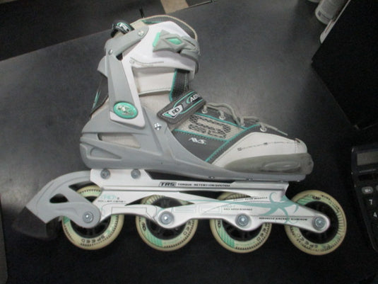 Used Aerid RD Elite series Q60 Skates with race bearings in grey size 9