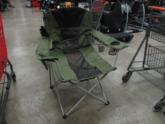 Used Ozark Trail XL Mesh Fold Out Chair with Carry Bag
