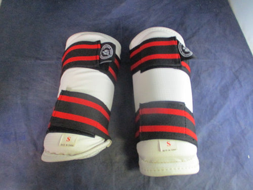 Used Sang Moo Sa Martial Arts Supply Shin Guards Size Small