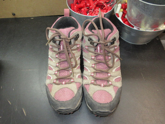 Used Merrell Women's Moab Mid Waterproof Hiking Boots - Size 8.5