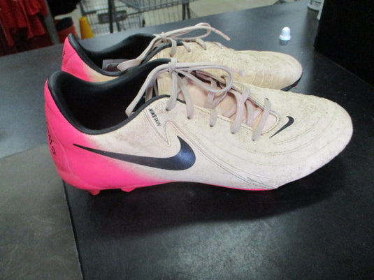 Used Nike Phantom Pink White Soccer Cleats
