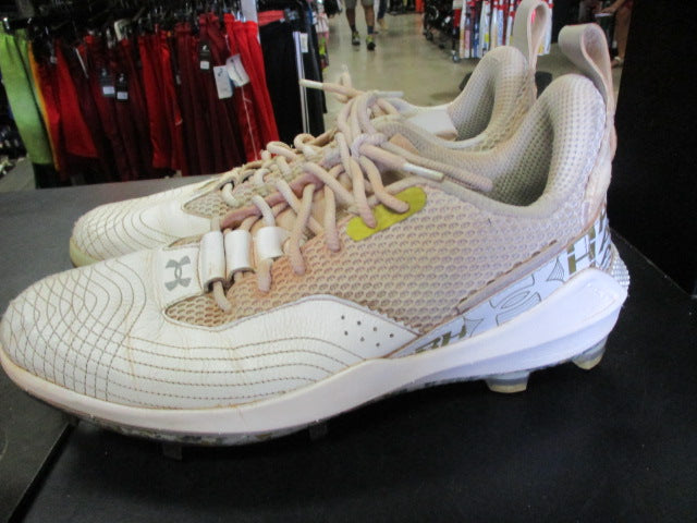 Load image into Gallery viewer, Used Under Armour Harper 7 Size 12.5 Metal Cleats
