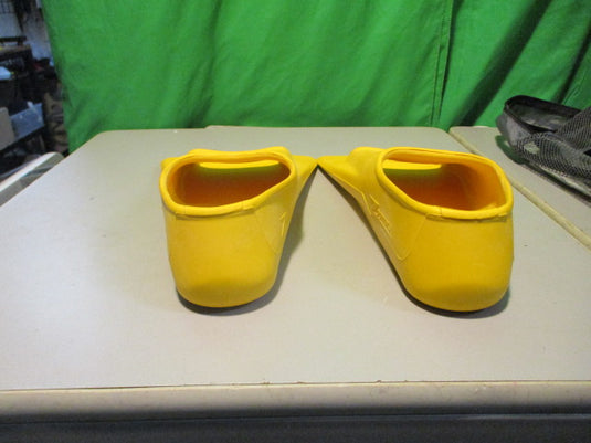 Used Fins Zoomers Gold Short Blade Size 9-10 Mens Training Fins