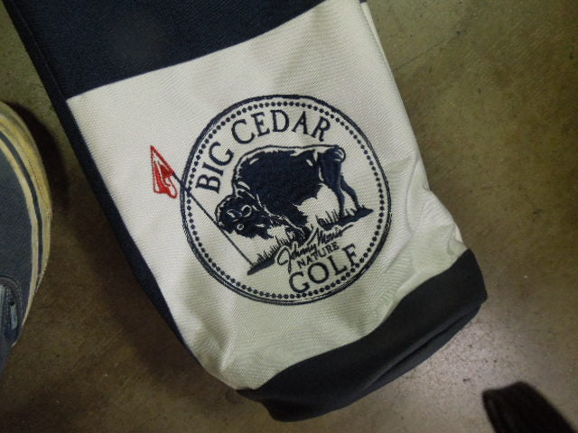 Load image into Gallery viewer, Used Whistling Straits Invitational Golf Sunday Bag
