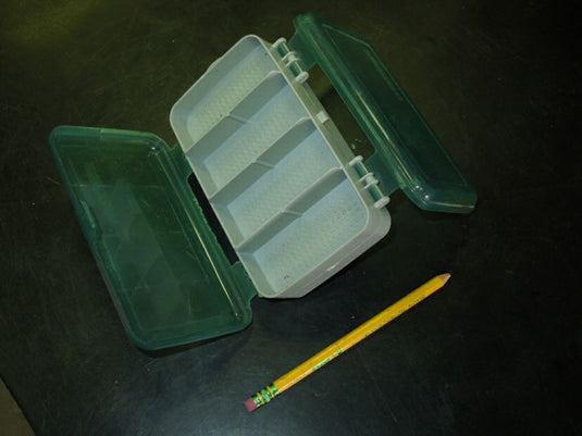 Used Woodstream Double Sided Tackle Box 6" x 3.5"